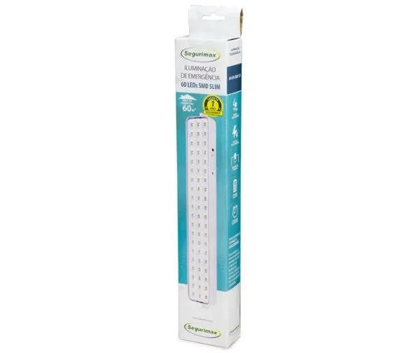 25922 - PROMO - LUZ DE EMERGENCIA 60 LEDS 200 LUMENS 4.2W