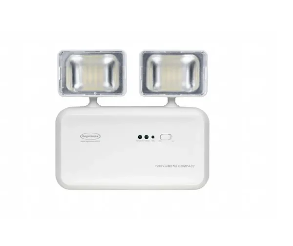 36829 - PROMO - LUZ DE EMERGENCIA DE 1200 LUMENES DE DOS FOCOS LED