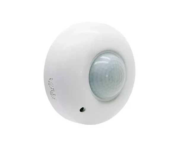 DS-W-P19B - LIQUI - SENSOR DE ILUMINACION DE TECHO EN UN RANGO DE 360 GRADOS, 3 DETECTORES, 10SEC-7MIN, COLOR BLANCO