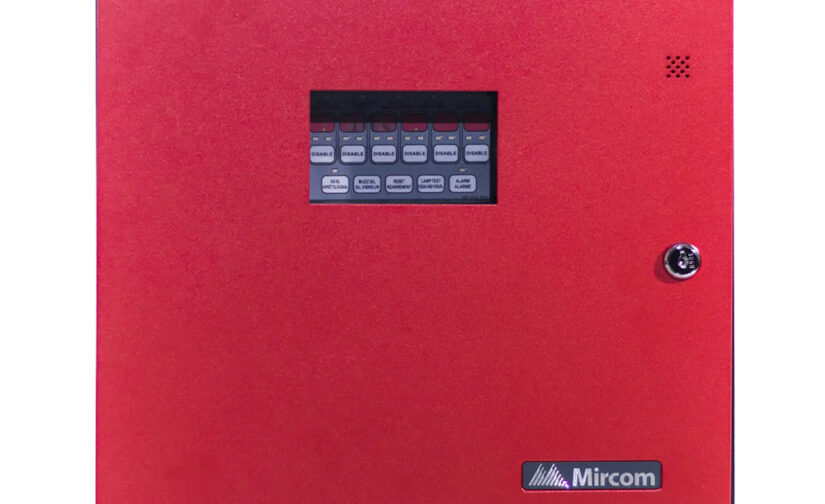 PANEL CONVENCIONAL DE 6 ZONAS MIRCOM mod. FA-106R