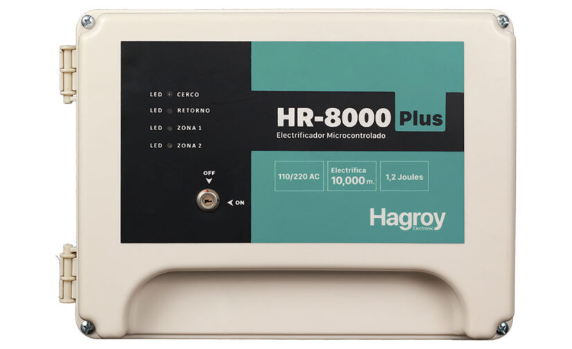 ELECTRIFICADOR PARA CERCO ELECTRICO HR8000 PLUS 220VAC
