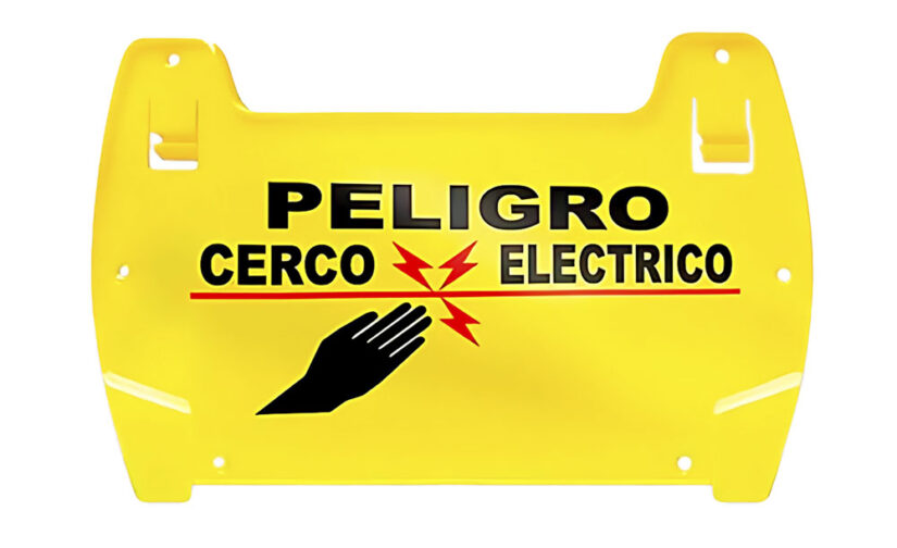LETRERO DE ADVERTENCIA ESTANDAR, MOD H, AMAR, E2COL, D/ESTAMP