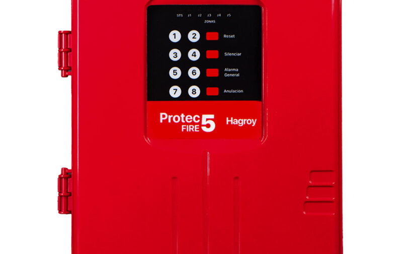 PANEL DE ALARMA PROTEC FIRE 5 SMD/THD 220VAC