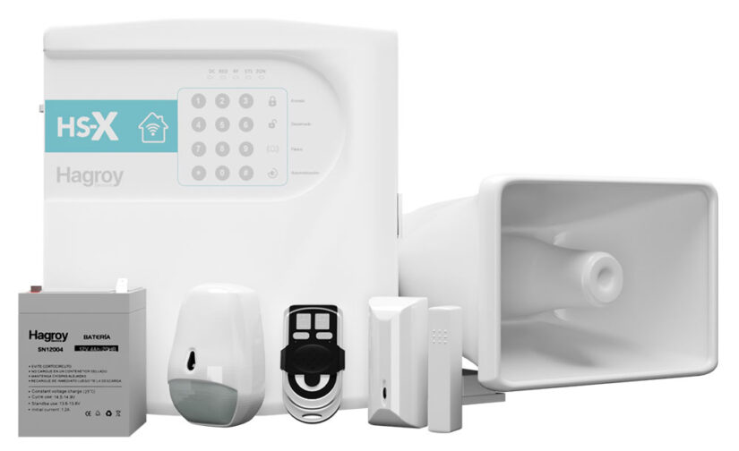 KIT ALARMA RESIDENCIAL X INALÁMBRICA