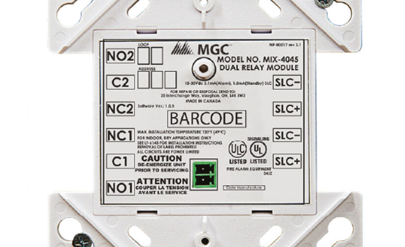 MODULO DE RELE PARA PANEL MOD. MIX-4045